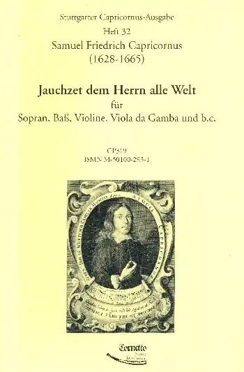 Top-Preis Jauchzet dem Herren alle Welt für Sopran, Bass, Violine, Viola da gamba und Bc