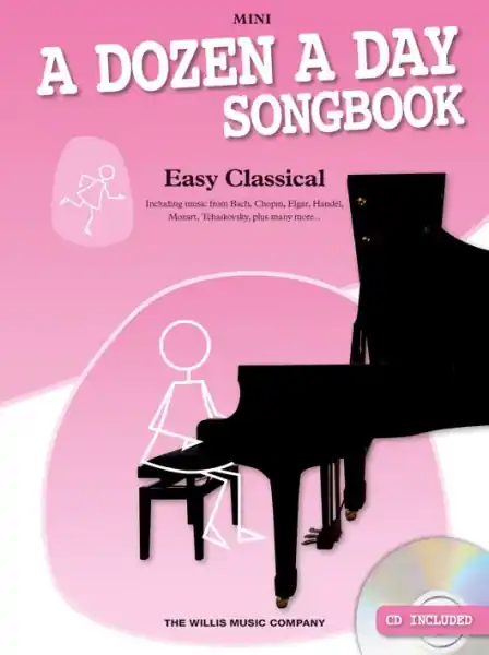 Nur Für Kurze Zeit A Dozen a Day Songbook - Mini easy classical (+CD) for piano