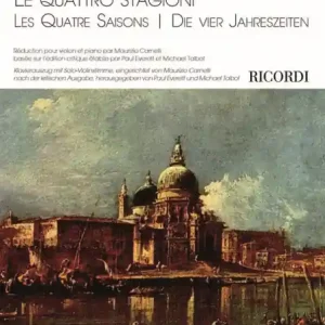 Die vier Jahrezeiten op.8 für Violine und Streichorchester für Violine und Klavier Garantierte Lieferung
