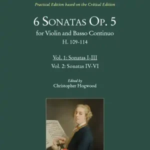 6 Sonaten op.5 Band 1 (Nr.1-3) für Violine und Bc Markenware
