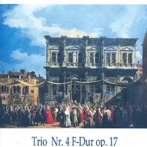 Markenware Trio F-Dur Nr.4 op.17 für 3 Flöten Partitur und Stimmen
