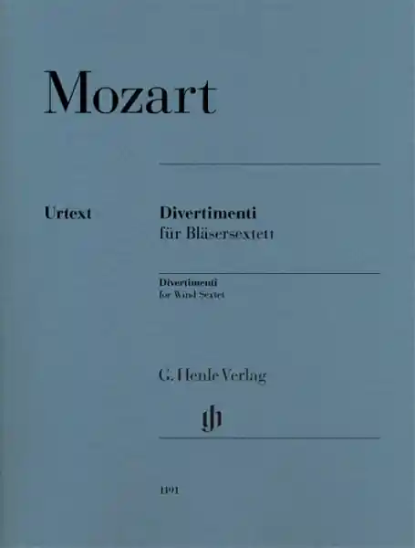 Divertimenti für 2 Oboen, 2 Hörner und 2 Fagotte Sonderaktion