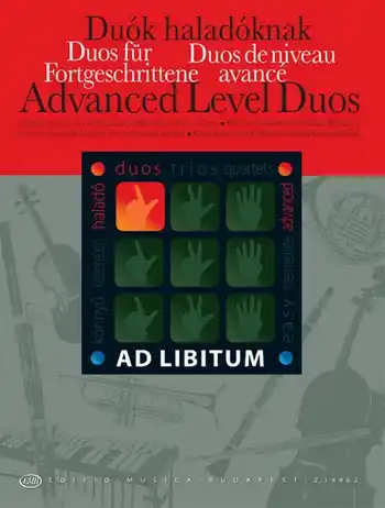 Fortgeschrittene Duos für 2 Instrumente Partitur und Stimmen Geprüft