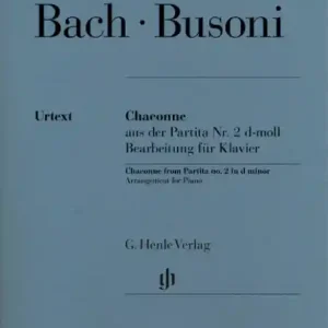Beliebt Chaconne d-Moll BWV1004 für Klavier