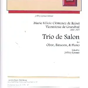 Ausverkauf Trio de salon for oboe, bassoon and piano