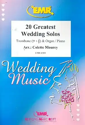 20 great Wedding Solos for trombone and organ (piano) Expressversand