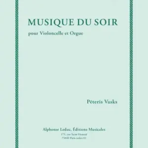 Musique du soir pour violoncelle et orgue Markenprodukt