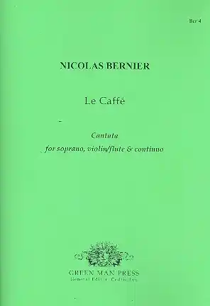 Kostenloser Versand Le caffé for soprano, violin (flute) and Bc