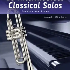 15 intermediate classical Solos (+CD) for trumpet and piano Echt