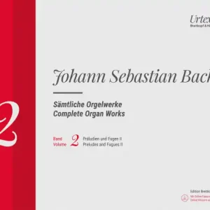 Sale Sämtliche Orgelwerke Band 2 (+Online-Material) Präludien und Fugen Band 2