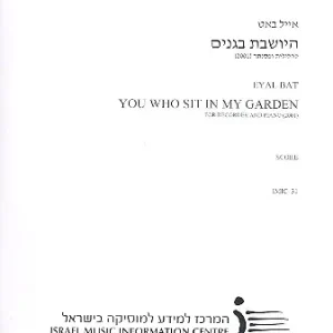 Markenware You who sit in my Garden for recorder and piano