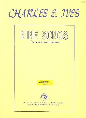 Geprüft 9 Songs for voice and piano