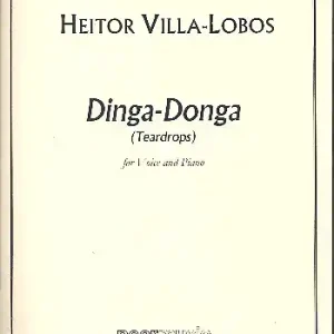 Versand Am Gleichen Tag Dinga-Donga for voice and piano (span/en)