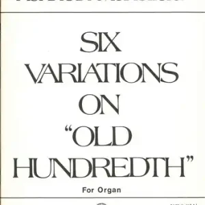 6 Variations on old Hundredth for organ Jetzt Kaufen