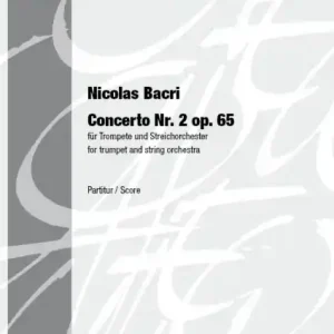 Solange Der Vorrat Reicht Concert no.2 op.65 für Trompete und Streichorchester