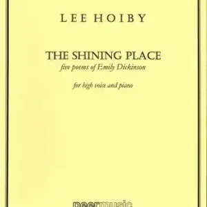 The shining Place for high voice and piano Sonderangebot