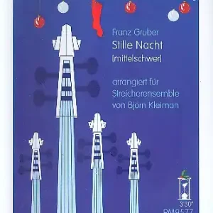 Highlight Stille Nacht für Streicherensemble (mittelschwer)