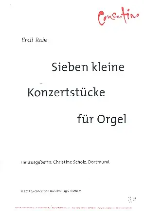 Finale Aktion 7 kleine Konzertstücke für Orgel