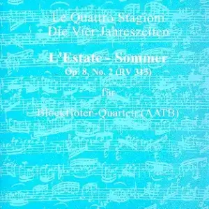 Konzert op.8,2 RV315 aus Die vier Jahreszeiten für 4 Blockflöten (AATB) Finale Aktion