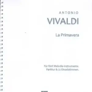 La Primavera op.8,1 RV269 für flexibles Ensemble Top-Angebot