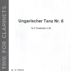 Ungarischer Tanz Nr.6 für 5 Klarinetten Top-Angebot