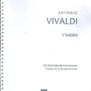 L'estate op.8,2 RV315 für flexibles Ensemble Saisonangebot