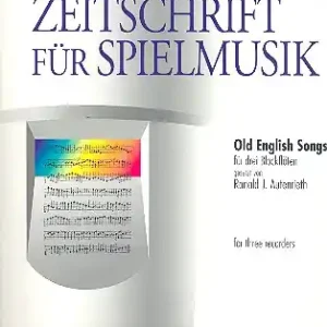 Old english Songs für 3 Blockflöten (SAT) Must-Have