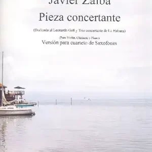 Begrenztes Angebot Pieza concertante für 4 Saxophone (SATBar)