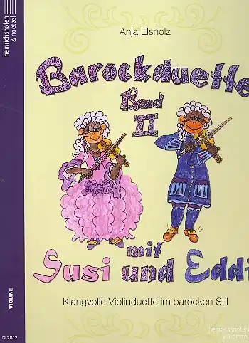 Barockduette mit Susi und Eddi Band 2 für 2 Violinen Neue Kollektion
