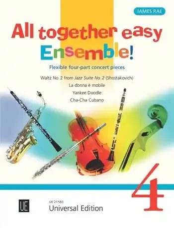 Sichere Zahlung All together - Easy Ensemble Band 4 für flexibles Ensemble