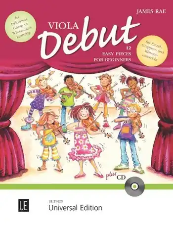 Begrenztes Angebot Viola Debut (+CD) für 1-2 Violen und Klavier