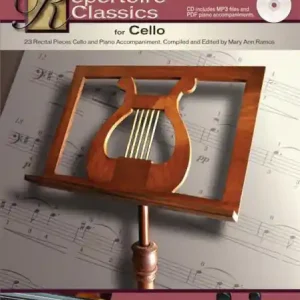 Geprüft Repertoire Classics (+mp3-CD) for cello and piano (printable piano accompaniments)