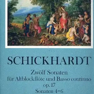 12 Sonaten op.17 Band 2 (Nr.4-6) für Altblockflöte und Bc Begrenztes Angebot