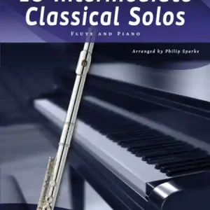 15 intermediate classical Solos (+CD) for flute and piano Kostenloser Rückversand