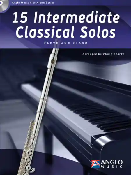 15 intermediate classical Solos (+CD) for flute and piano Kostenloser Rückversand