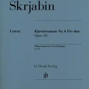 Sonate Fis-Dur Nr.4 op.30 für Klavier Neu