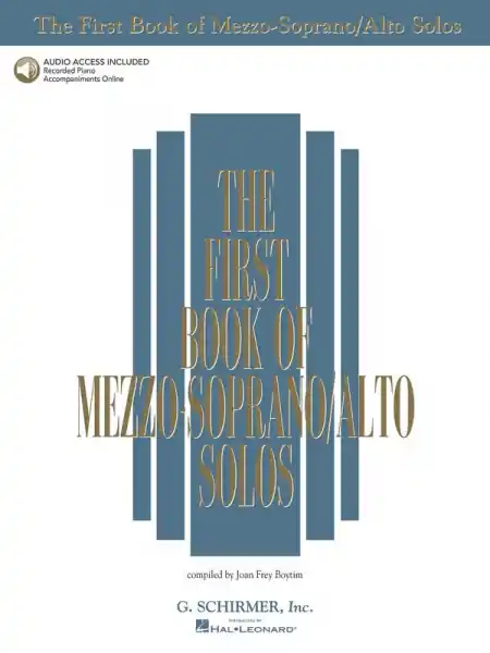 The first book of Mezzo Soprano/Alto Solos (+Online Audio) for mezzo-soprano/alto and piano Bestseller