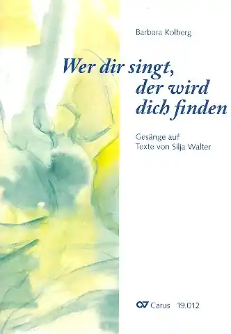 Bestseller Wer dir singt der wird dich finden für Gesang (Chor/Gemeinde unisono) und Klavier