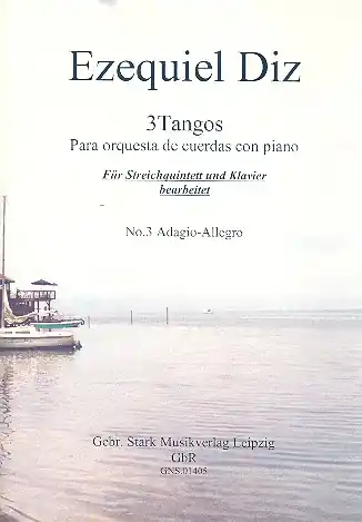 Knallerangebot Tango Nr.3 für Klavier, 2 Violinen, Viola, Violoncello und Kontrabass