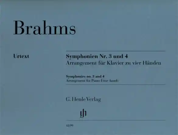 Sinfonien Nr.3 und Nr.4 für Orchester für Klavier zu 4 Händen Letzte Chance
