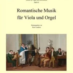 Romantische Musik Band 1 für Viola und Orgel Kostenloser Rückversand