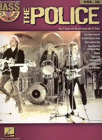 Neue Ware The Police (+CD): bass playalong vol.20 songbook vocal/bass/tab