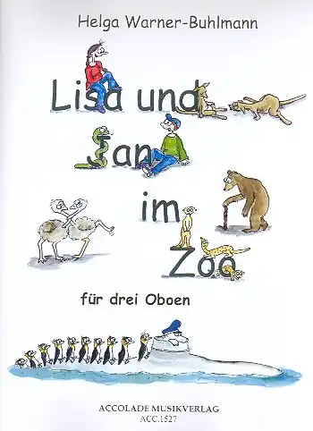 Lisa und Jan im Zoo für 3 Oboen Sichere Zahlung
