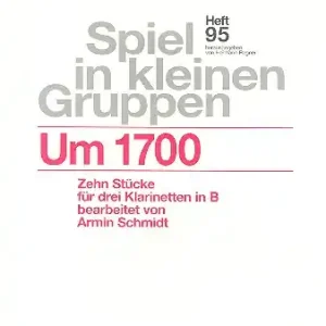 Um 1700 für 3 Klarinetten Online Kaufen