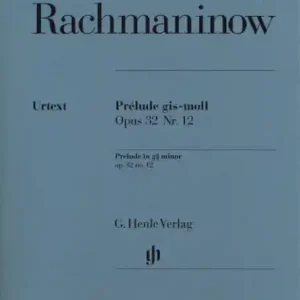Markenprodukt Prélude gis-Moll op.32,12 für Klavier