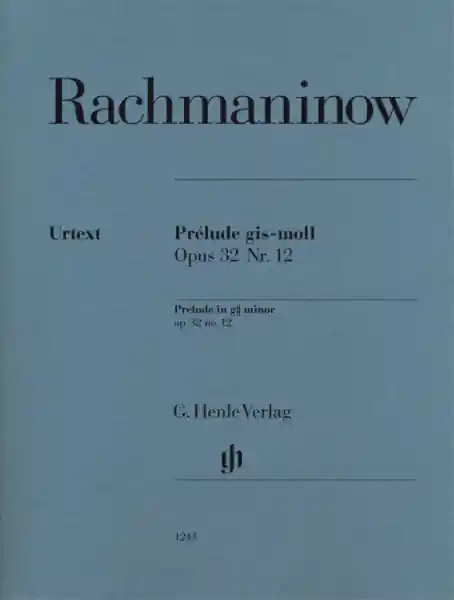 Markenprodukt Prélude gis-Moll op.32,12 für Klavier