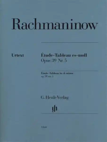 Étude-Tableau es-Moll op.39,5 für Klavier Wochenendangebot