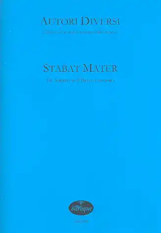 Stabat mater für Sopran und Bc Markenprodukt