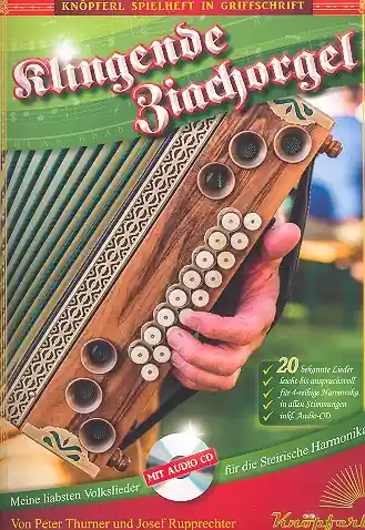 Angebot Klingende Ziachorgel (+CD) für Steirische Harmonika in Griffschrift