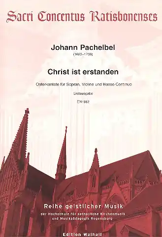 Christ ist erstanden für Sopran, Violine und Bc Expressversand